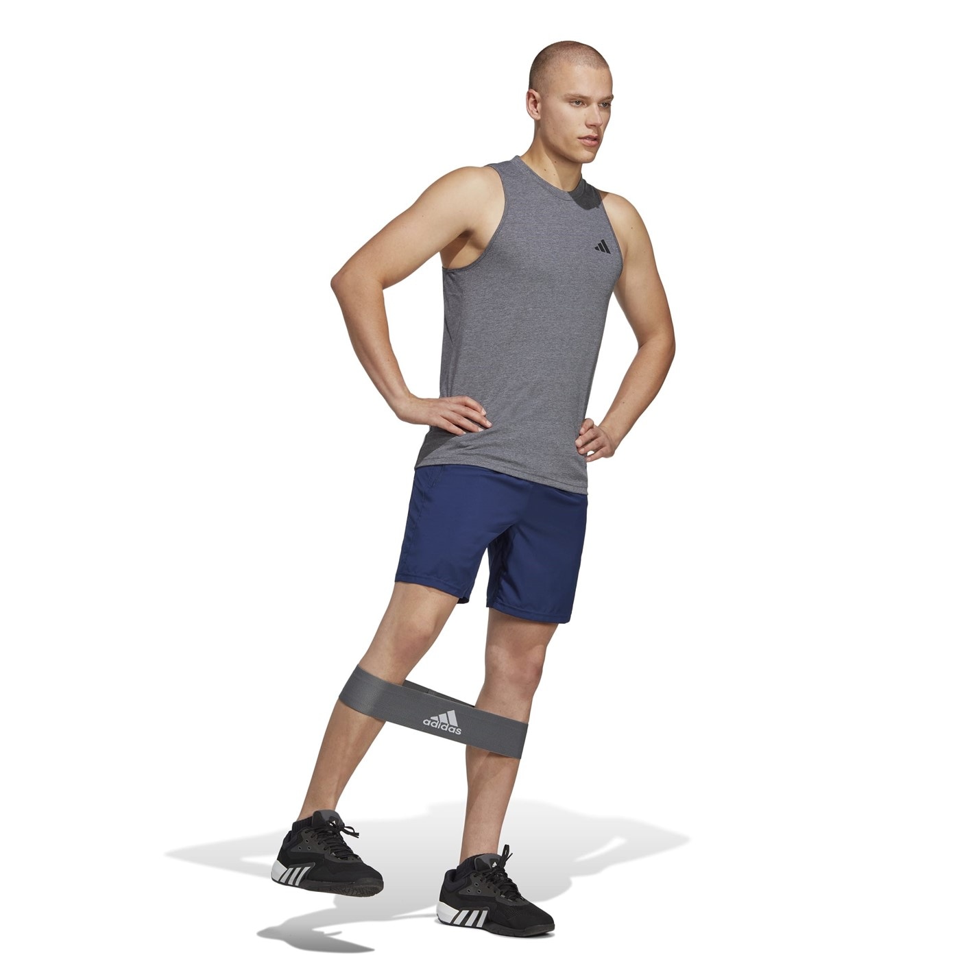 Pantalon scurt Combat adidas Train Essentials Woven Training barbat