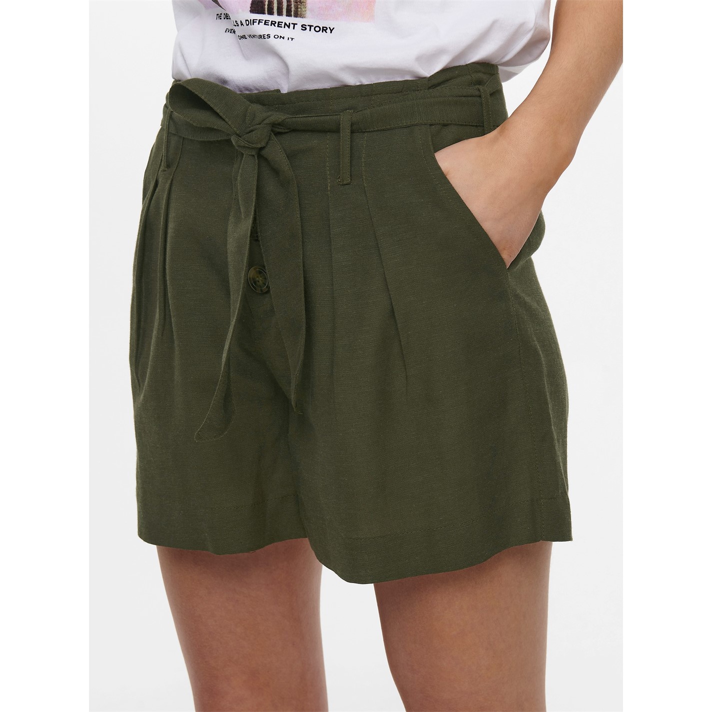 Pantalon scurt Combat Curea Only High-Waisted dama