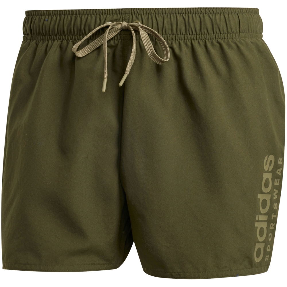 Pantalon scurt Combat Men's adidas Essentials Logo olive swim IX7566