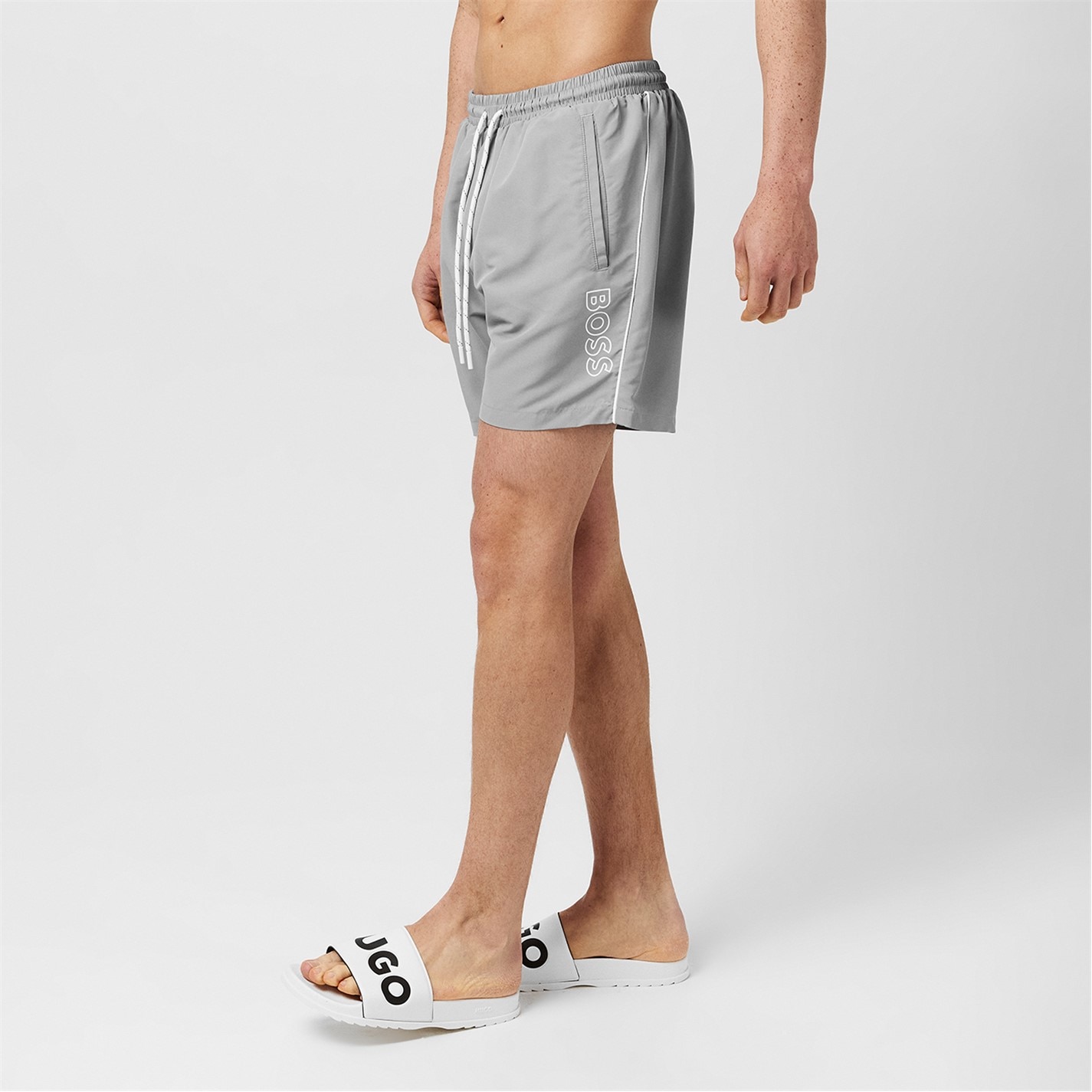 Pantalon scurt Combat Boss Swim barbat
