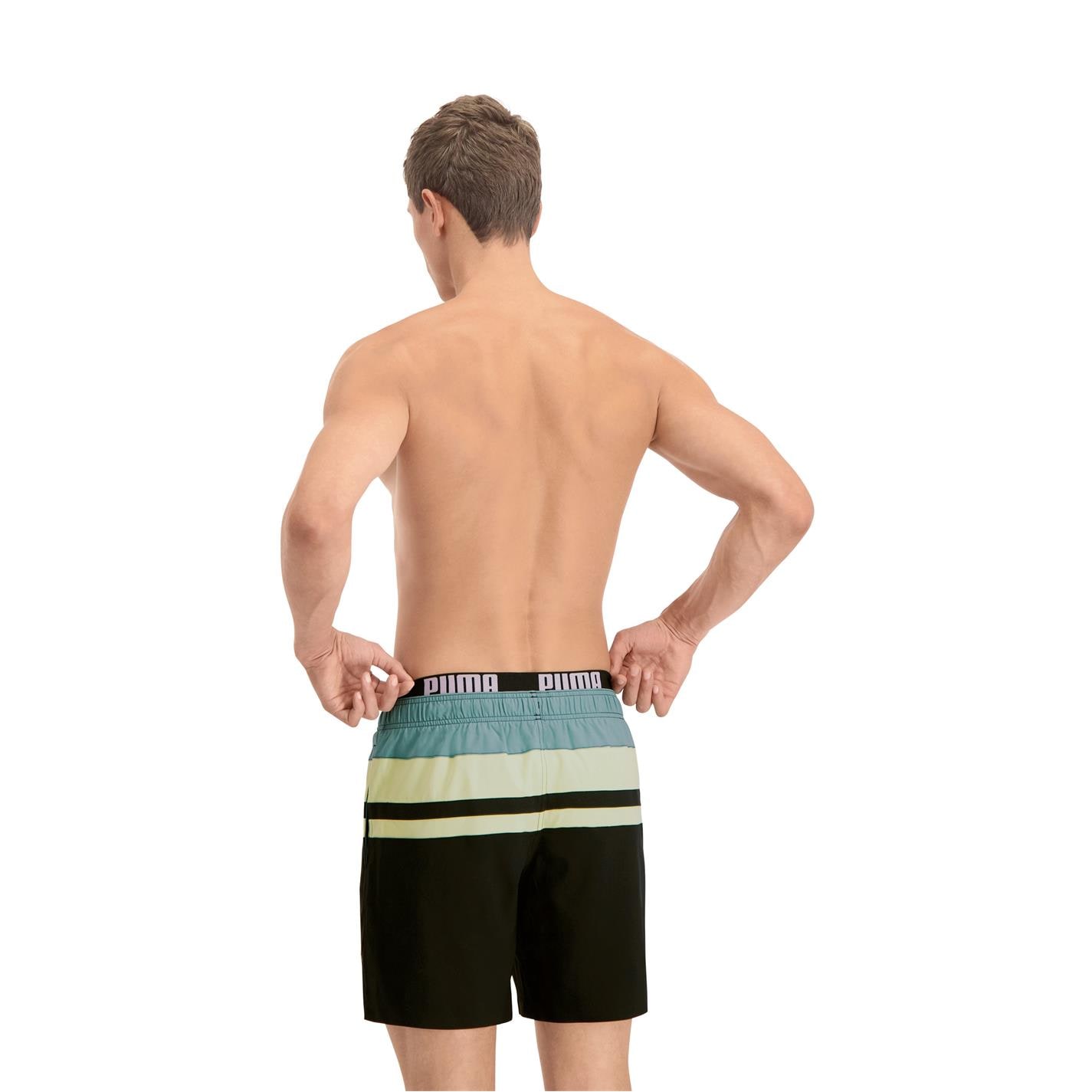 Pantalon scurt Combat Puma Heri Stripe Mid Swim barbat