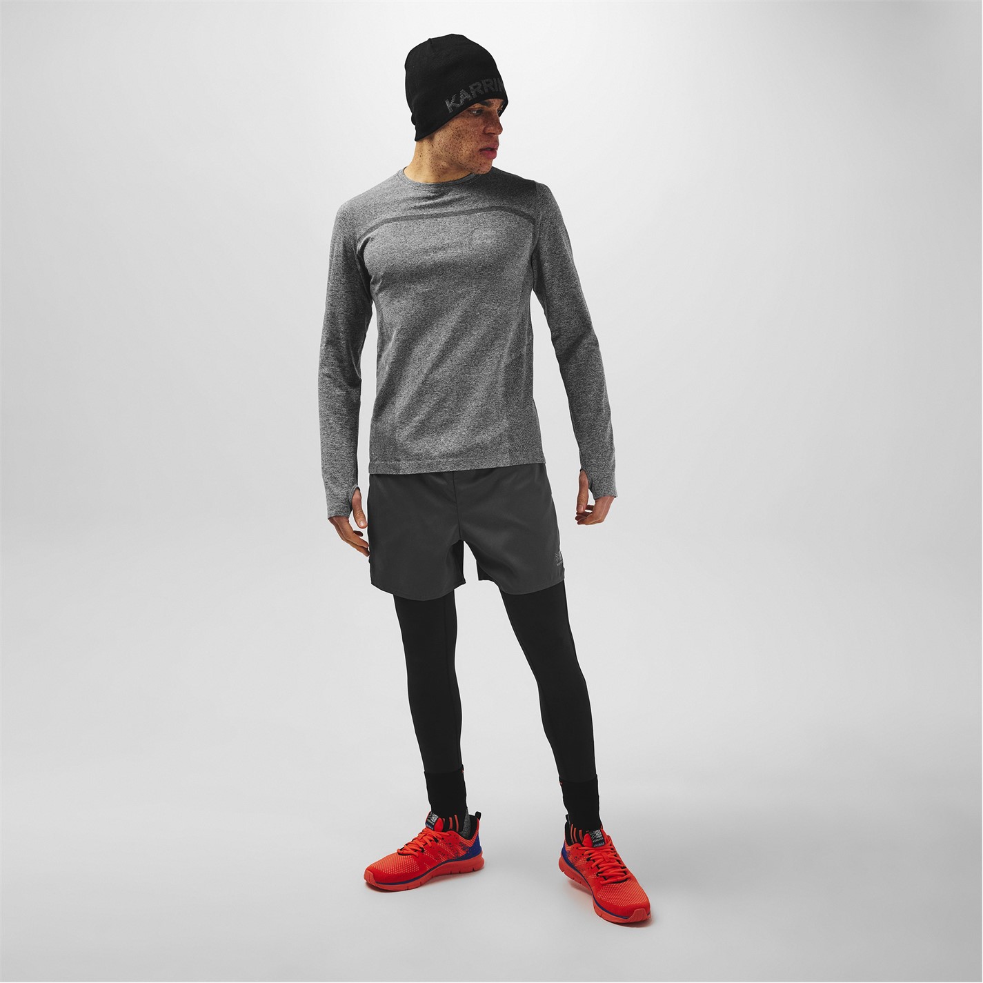 Pantalon scurt Combat Karrimor Run 5 Inch barbat