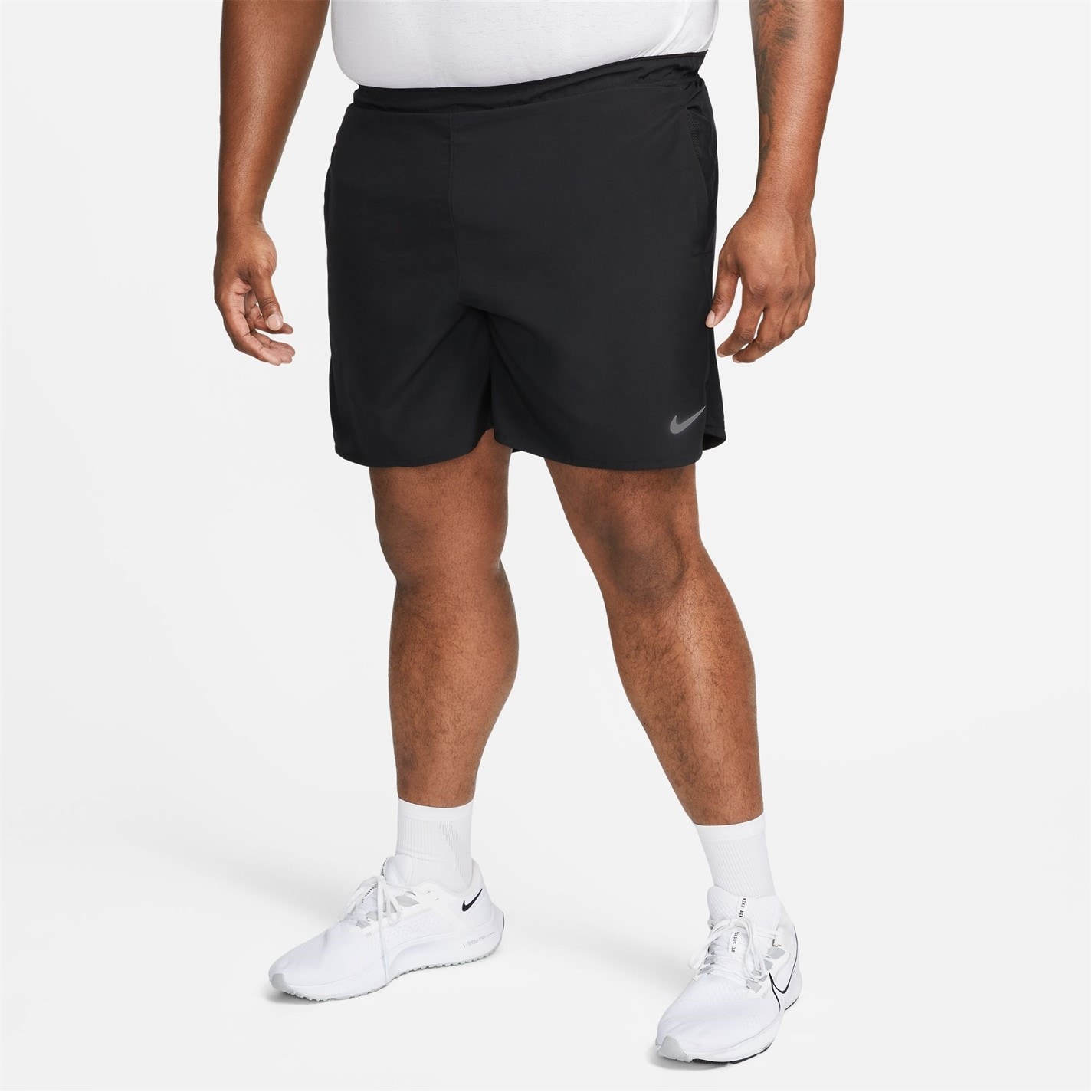 Pantalon scurt Combat Nike Challenger 2-in-1 Running barbat