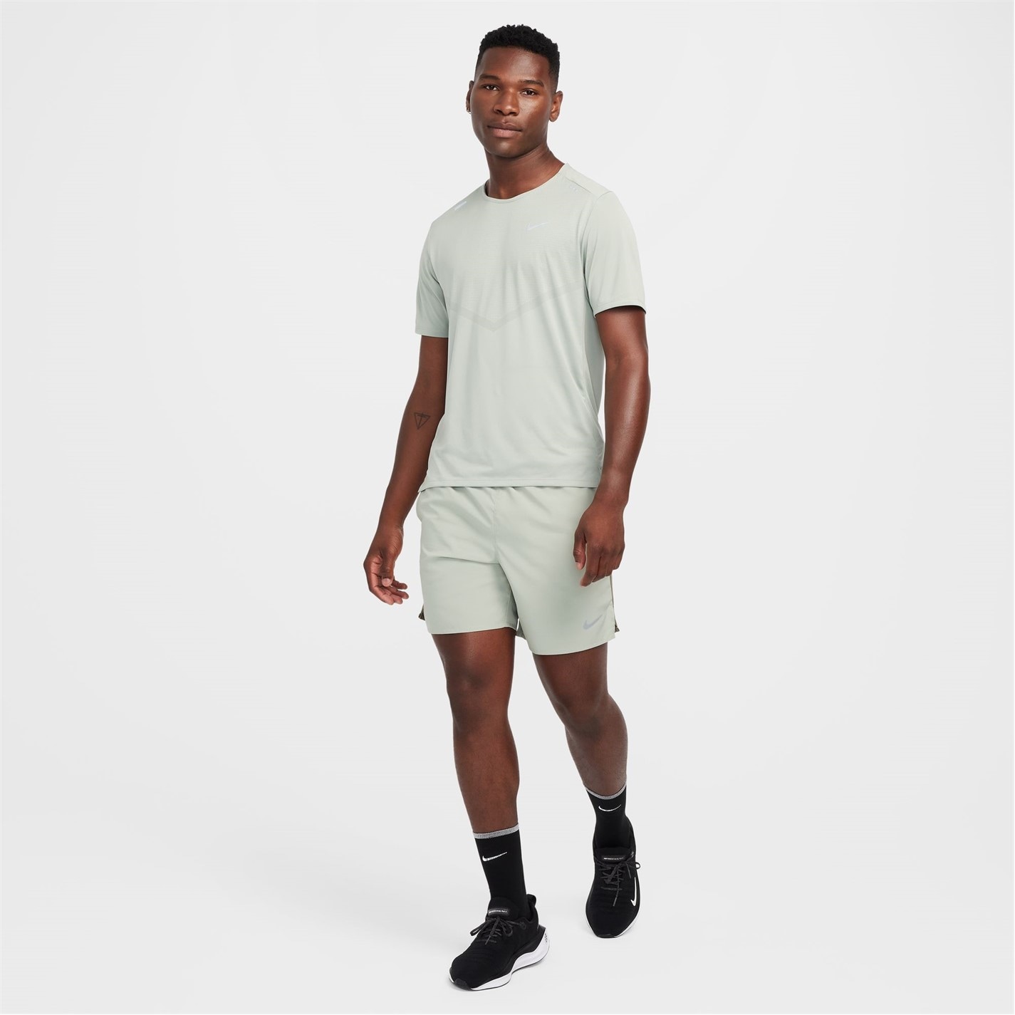 Pantalon scurt Combat Nike Challenger 2-in-1 Running barbat