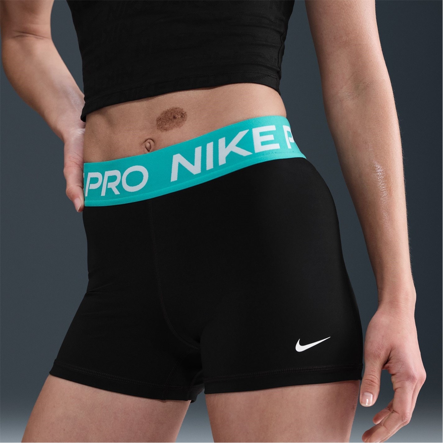 Pantalon scurt Combat Nike Pro Three Inch dama