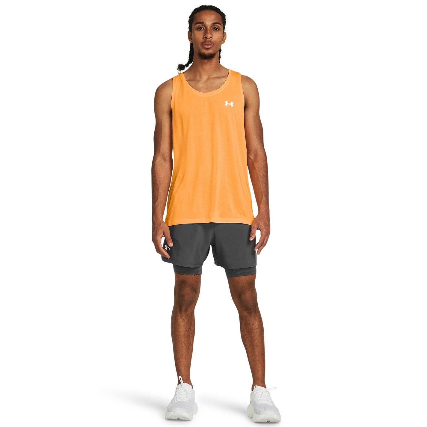 Pantalon scurt Combat Under Armour Armour UA Launch 2-in-1 7 barbat