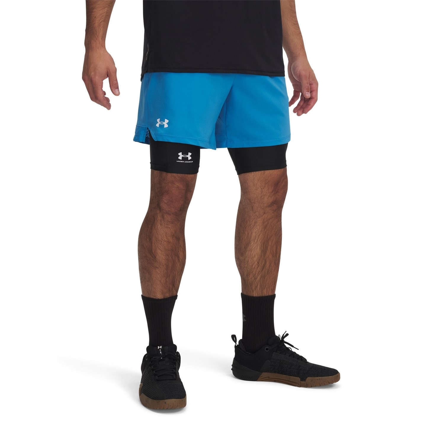Pantalon scurt Combat Under Armour Armour UA Vanish Woven 6 barbat