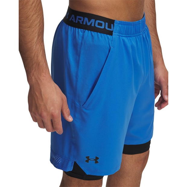 Pantalon scurt Combat Under Armour Vanish 2-in-1 barbat