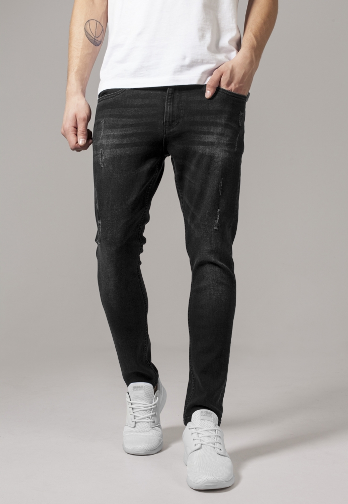 Pantalon Skinny Ripped Stretch Denim Urban Classics