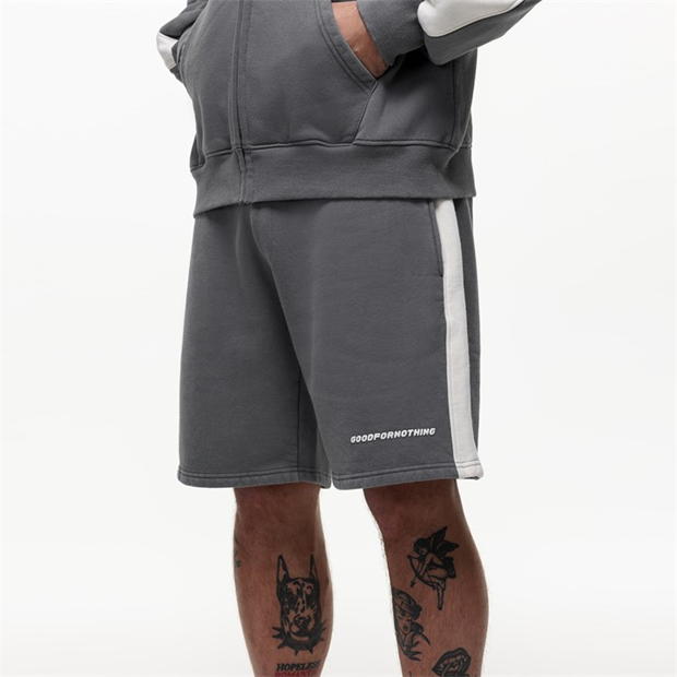 Good For Nothing Track Sweatshorts Grey