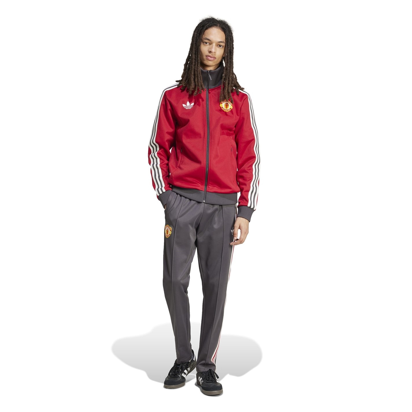 adidas Originals Manchester United Beckenbauer Track Bottoms adulti
