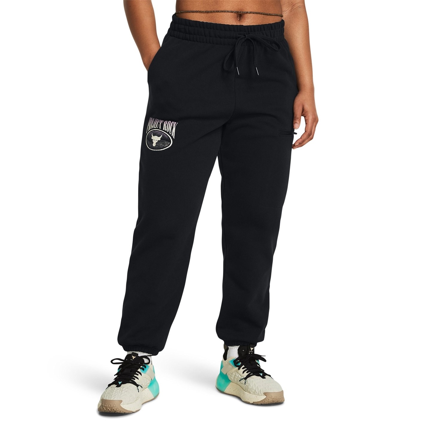 Pantalon Trening Under Armour Armour Pjt Rck Q1 Hw Terry Bottom dama