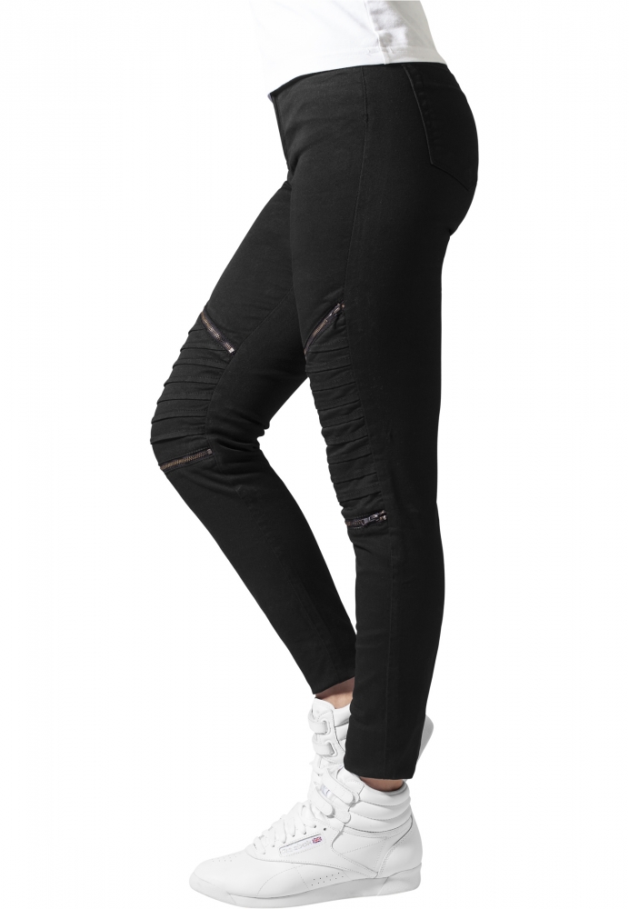 Pantalon Stretch Biker dama Urban Classics