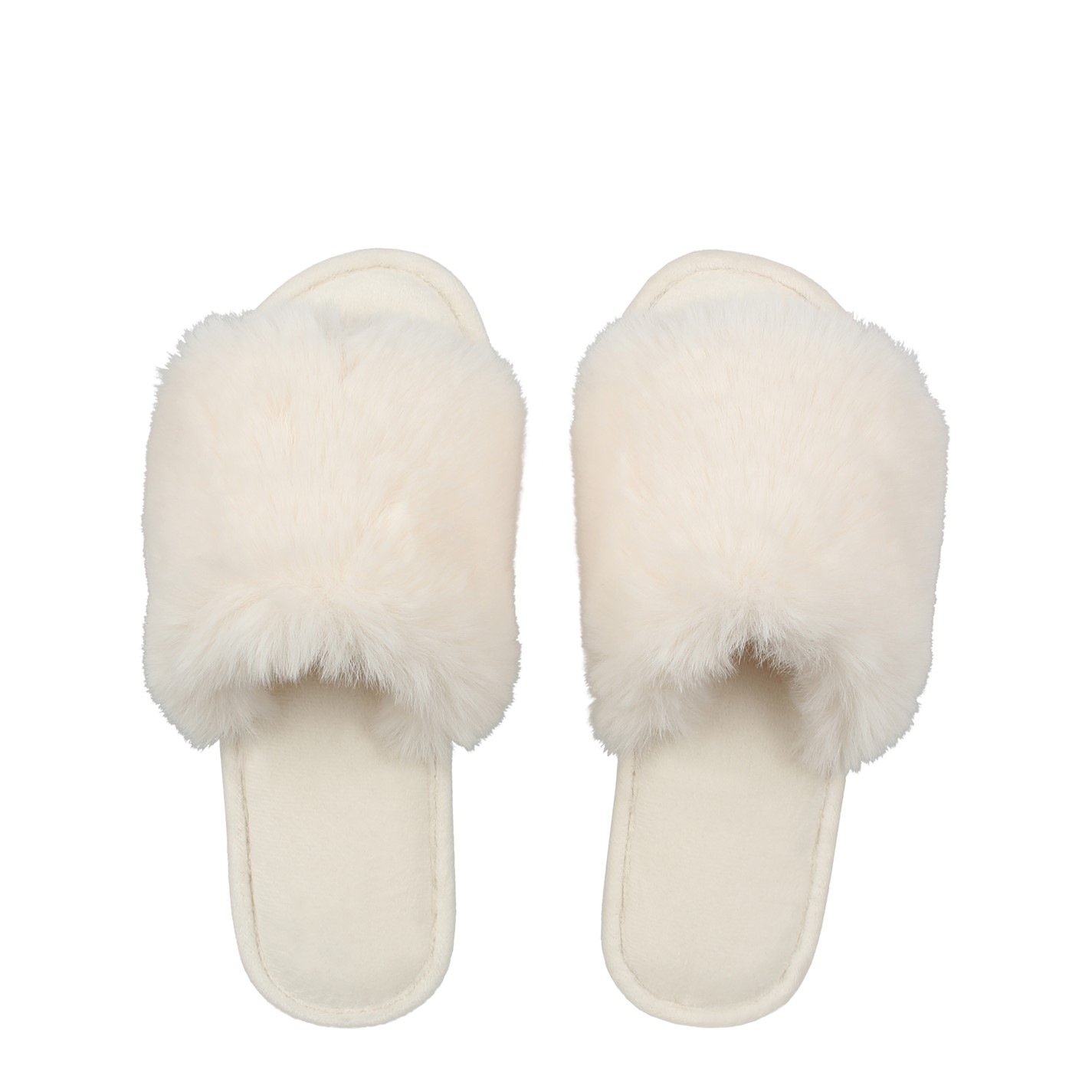 Papuc Casa Be You Faux Fur Slider