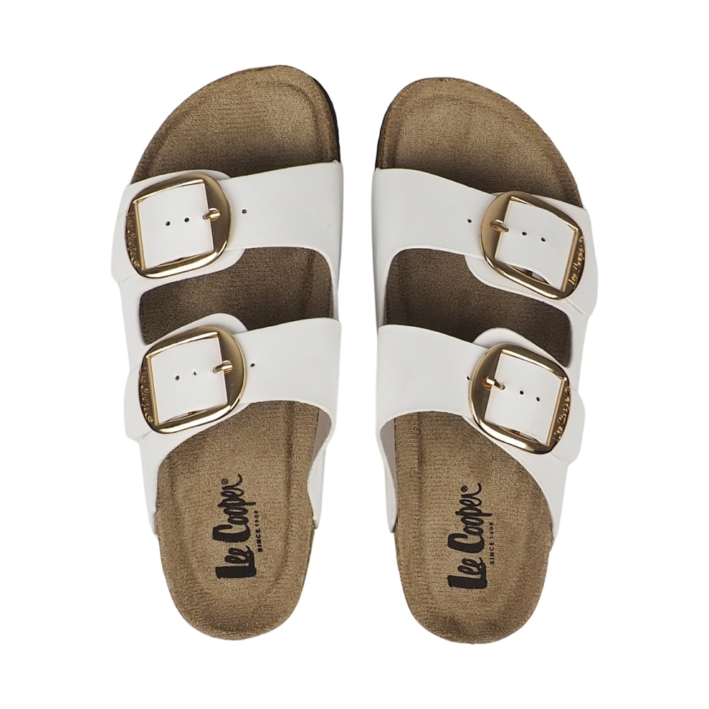 Lee Cooper 's flip-flops white LCW-25-35-3484LA dama