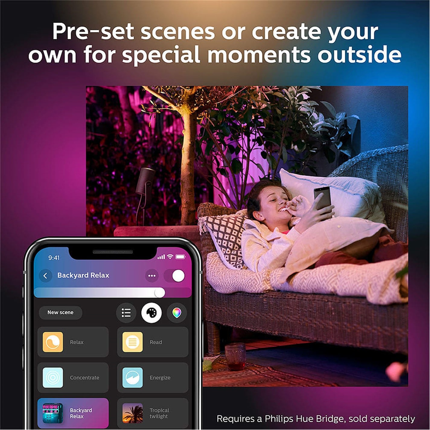 Philips Hue Philips Hue Lily Outdoor Smart Spotlight 3P