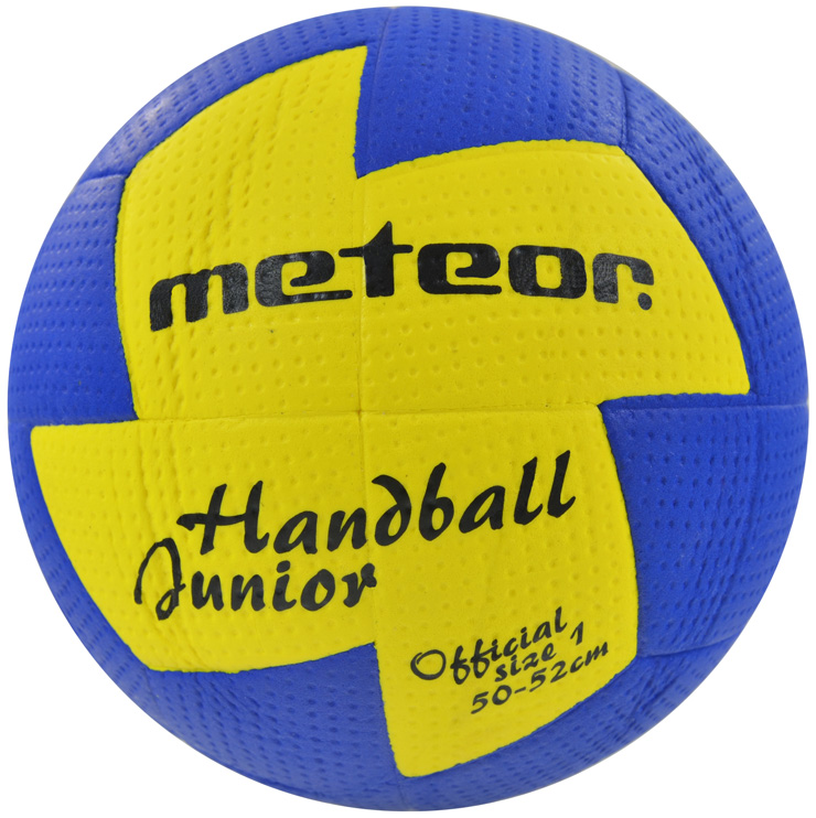 HAND BALL METEOR NU AGE 1 blue / yellow 4063 copil