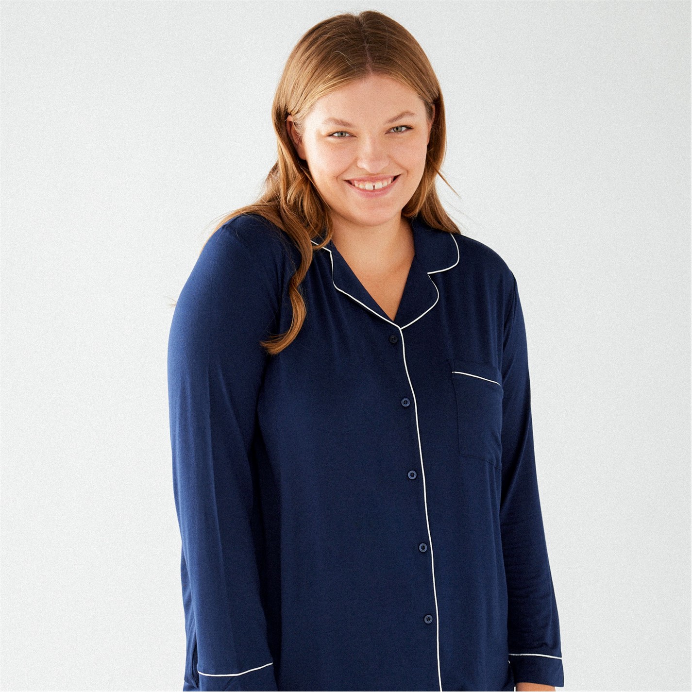 Pijama Chelsea Peers Modal Button Up Set