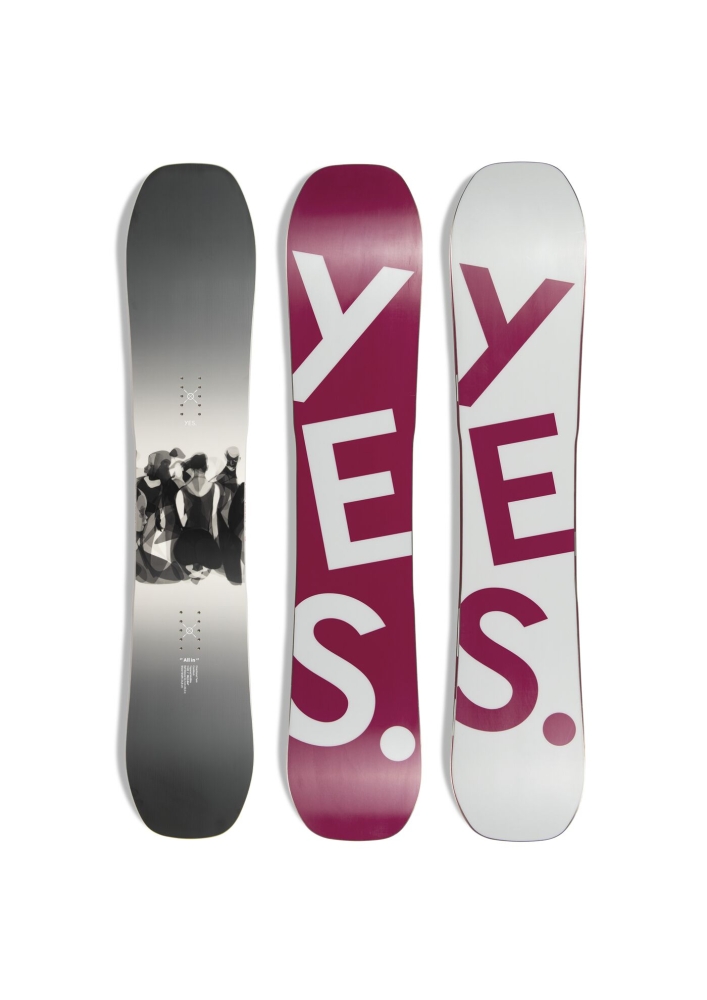 Placa snowboard unisex YES All-In 158cm 23/24 BLEM