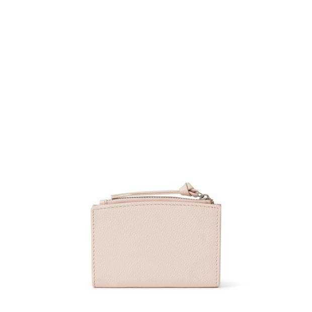Osprey London OSPREY LONDON Molly Curved Bi-Fold piele Card Holder