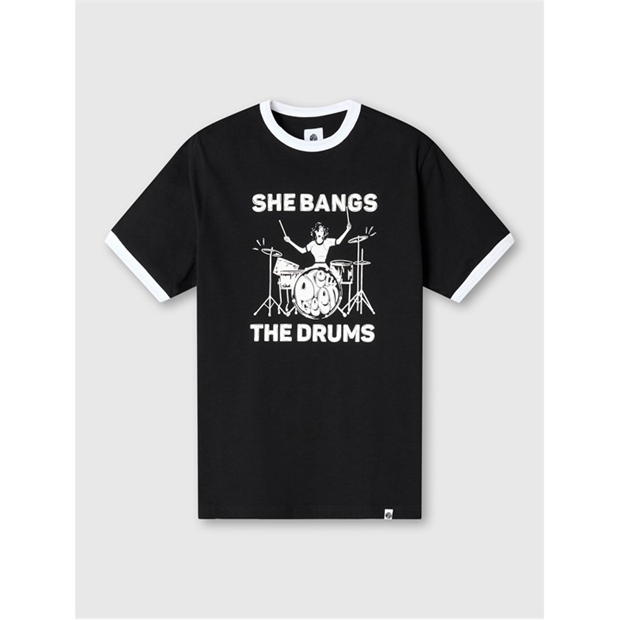 Pretty Green PG Bangs The Drums T Sn53