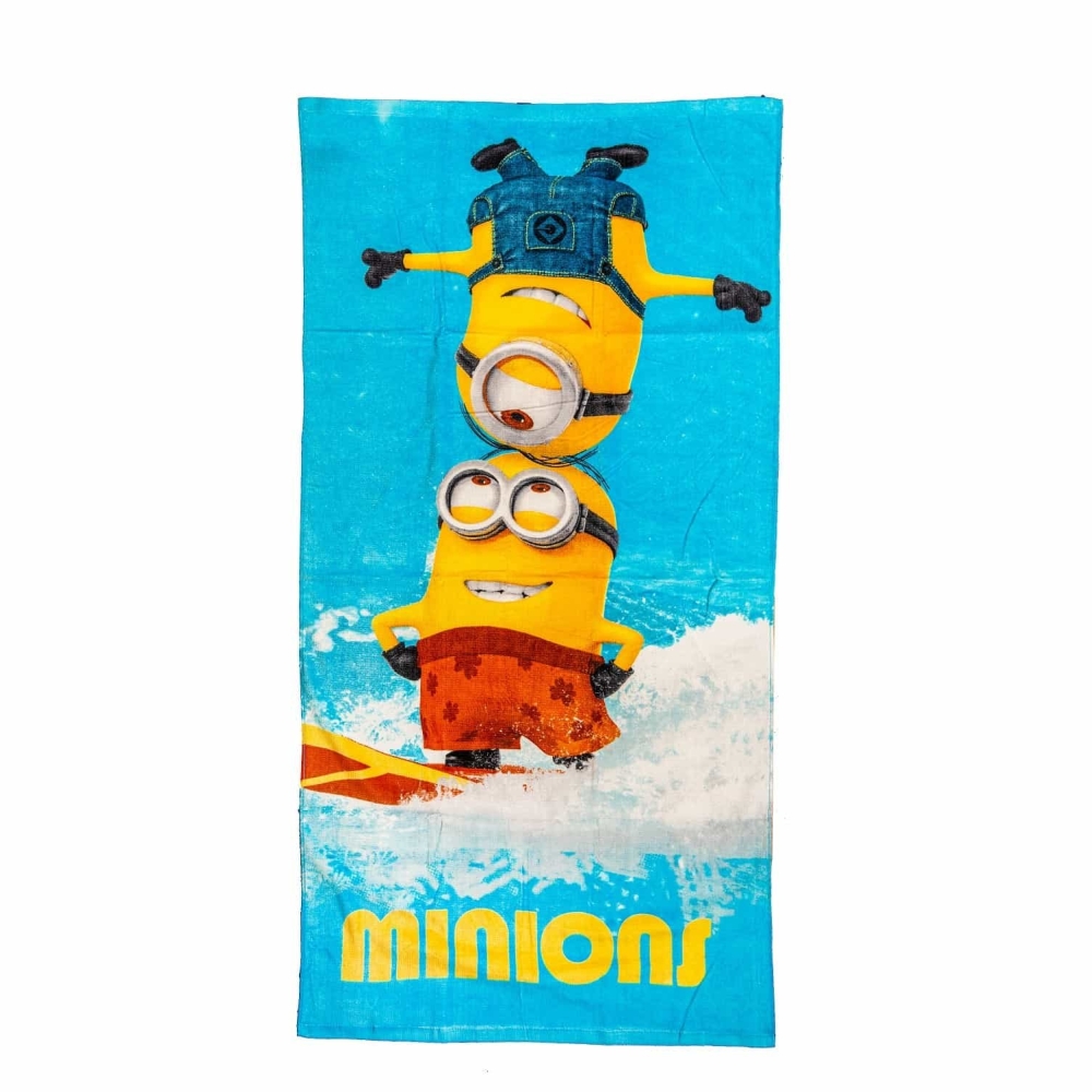 Prosop De Baie Sau Plaja Minions, 70x 140cm