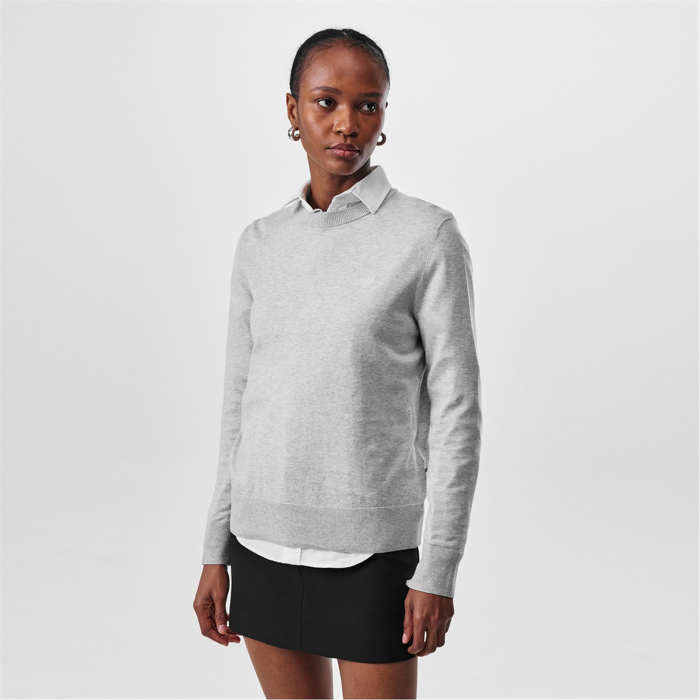 Bluza trening Boss Fibinnat Knit
