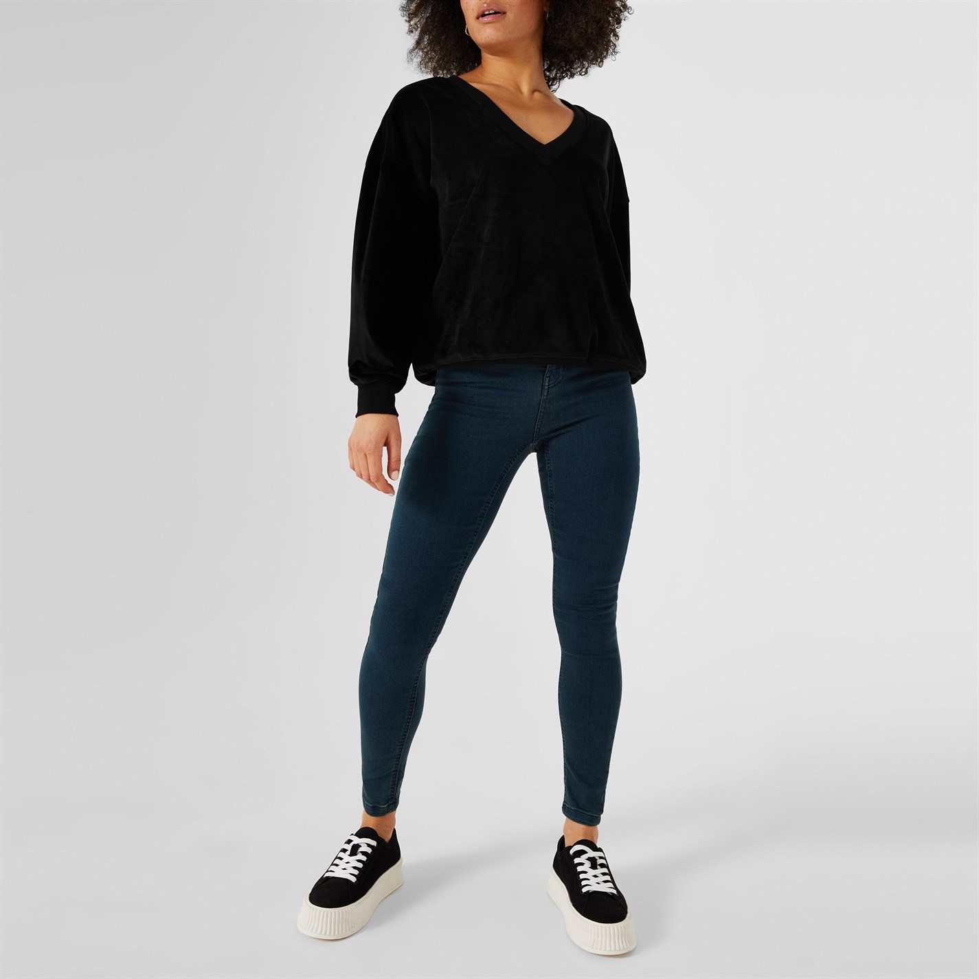 Bluza trening Golddigga Velour dama