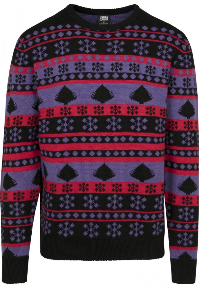 Bluza trening Snowflake Christmas Tree Urban Classics