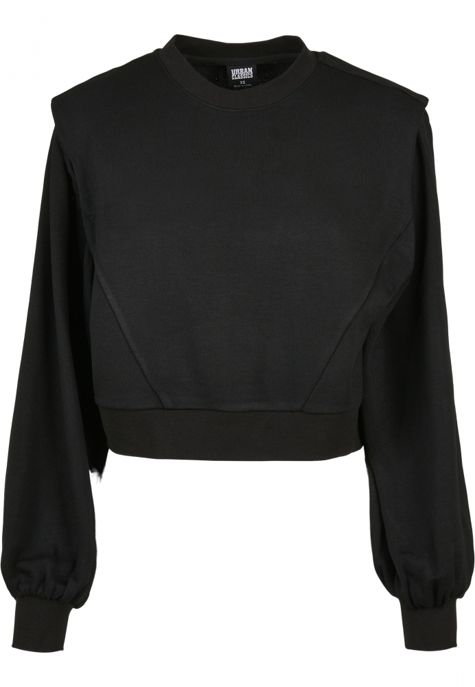 Padded Shoulder Modal Terry Crewneck dama Urban Classics