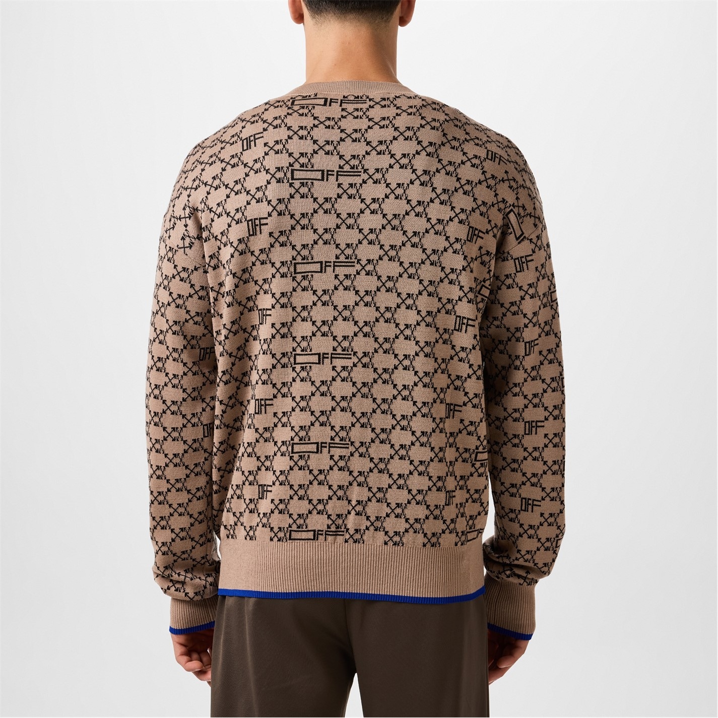 OFF WHITE All-Over Monogram Jumper