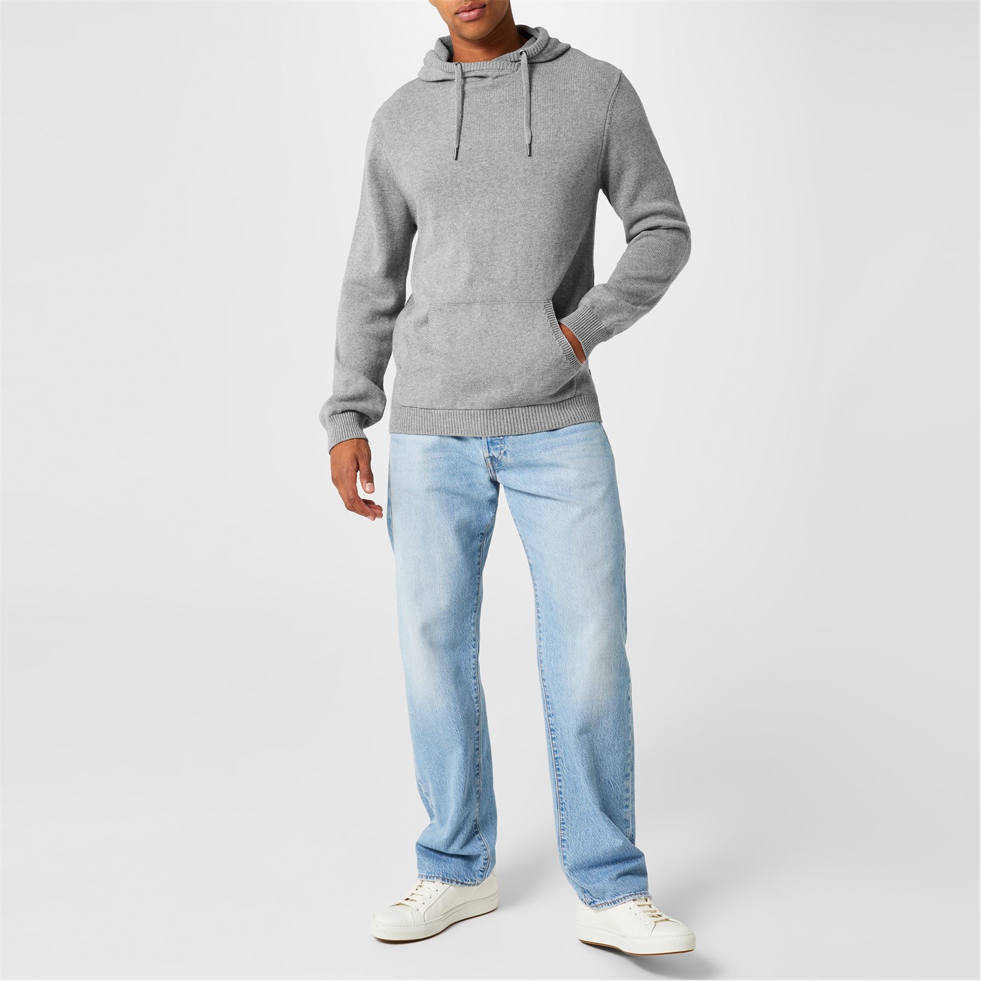 Firetrap Hooded Knit Jumper barbat