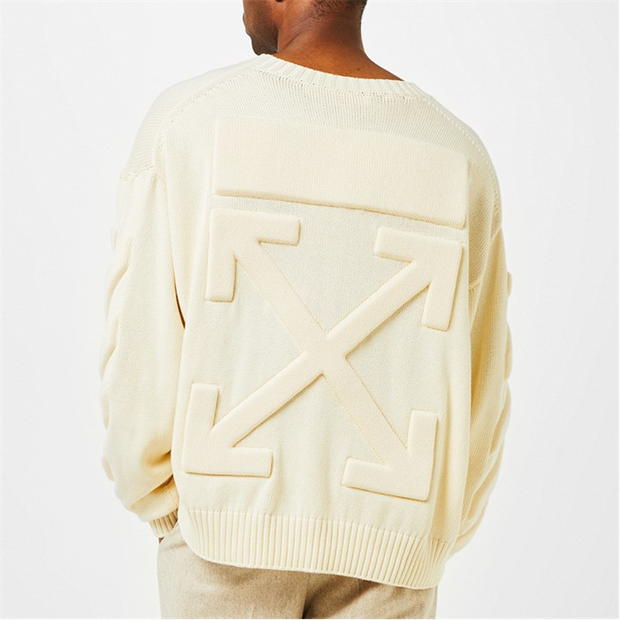 OFF WHITE 3d Knit Jumper