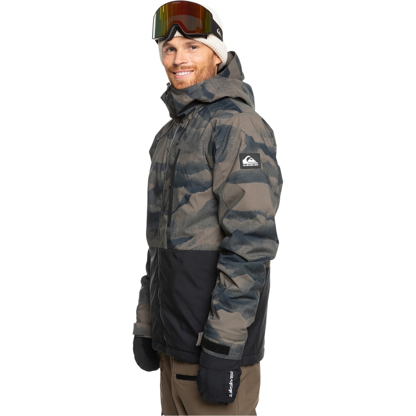 Geaca Ski Quiksilver Mission Print barbat
