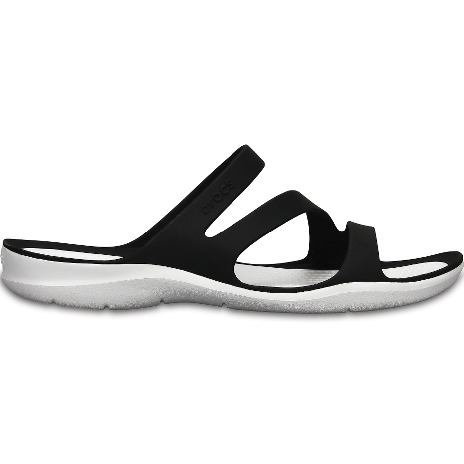 Sanda Crocs Swiftwater W black white 203998 066