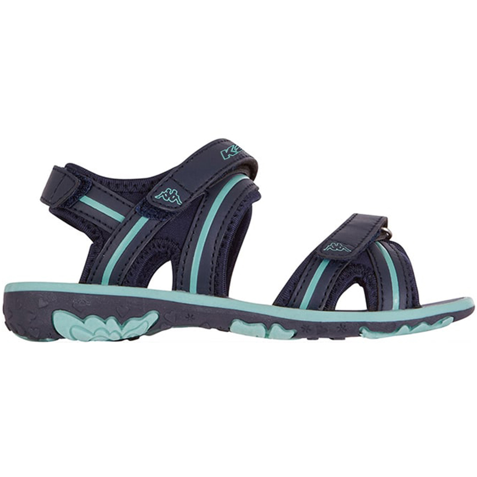 Sanda Kappa Breezy II K Footwear navy blue and mint 260679K 6737 copil