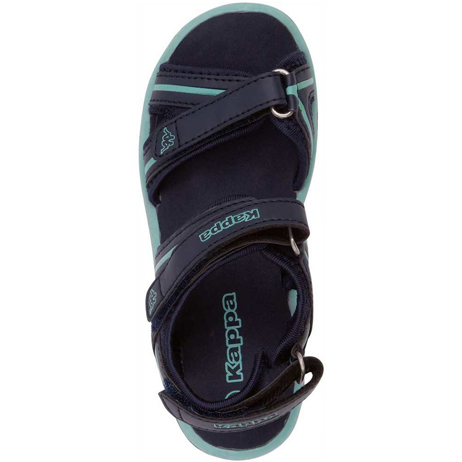 Sanda Kappa Breezy II K Footwear navy blue and mint 260679K 6737 copil