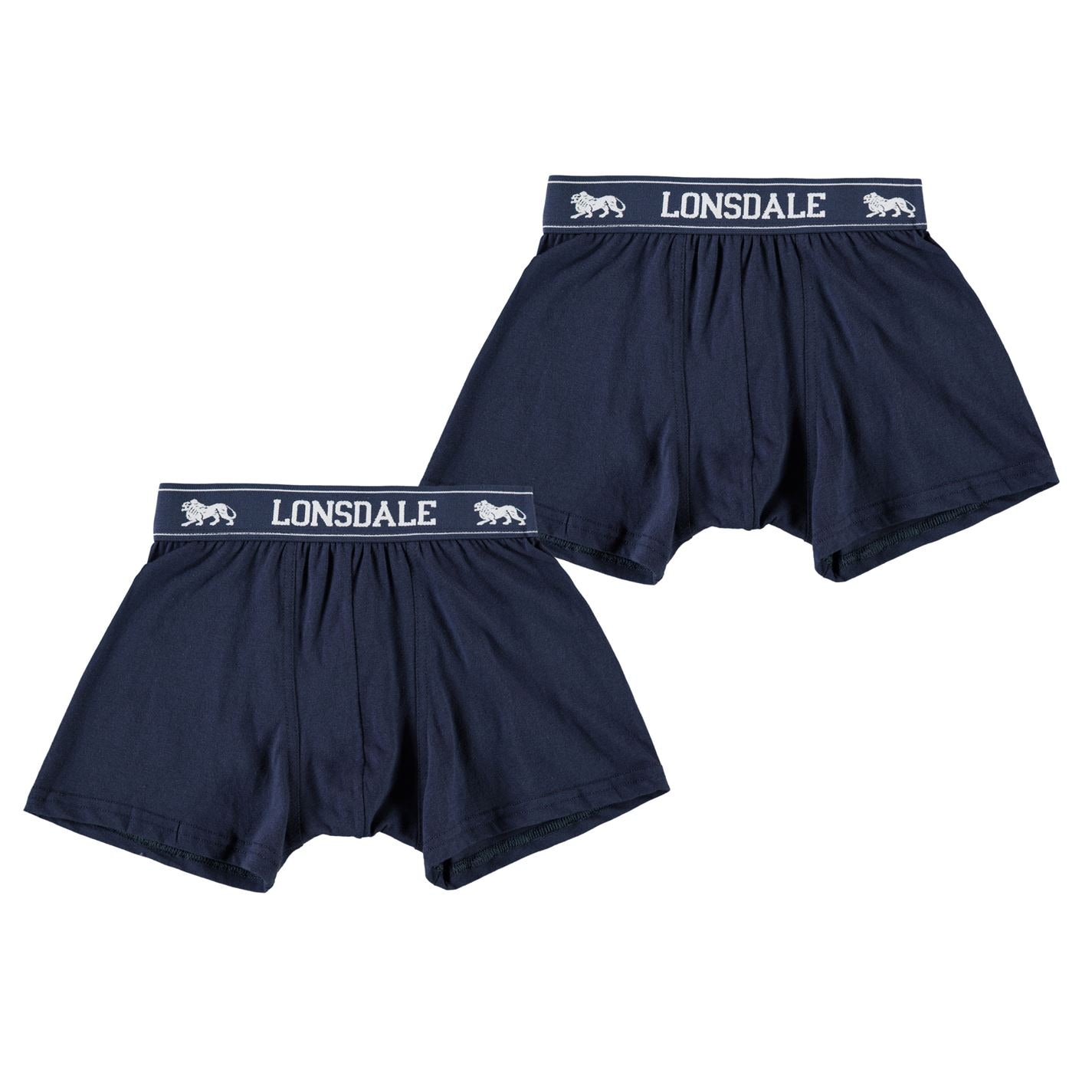 Lenjerie intima Pantalon scurt Combat Lonsdale 2 Pack copil baietel