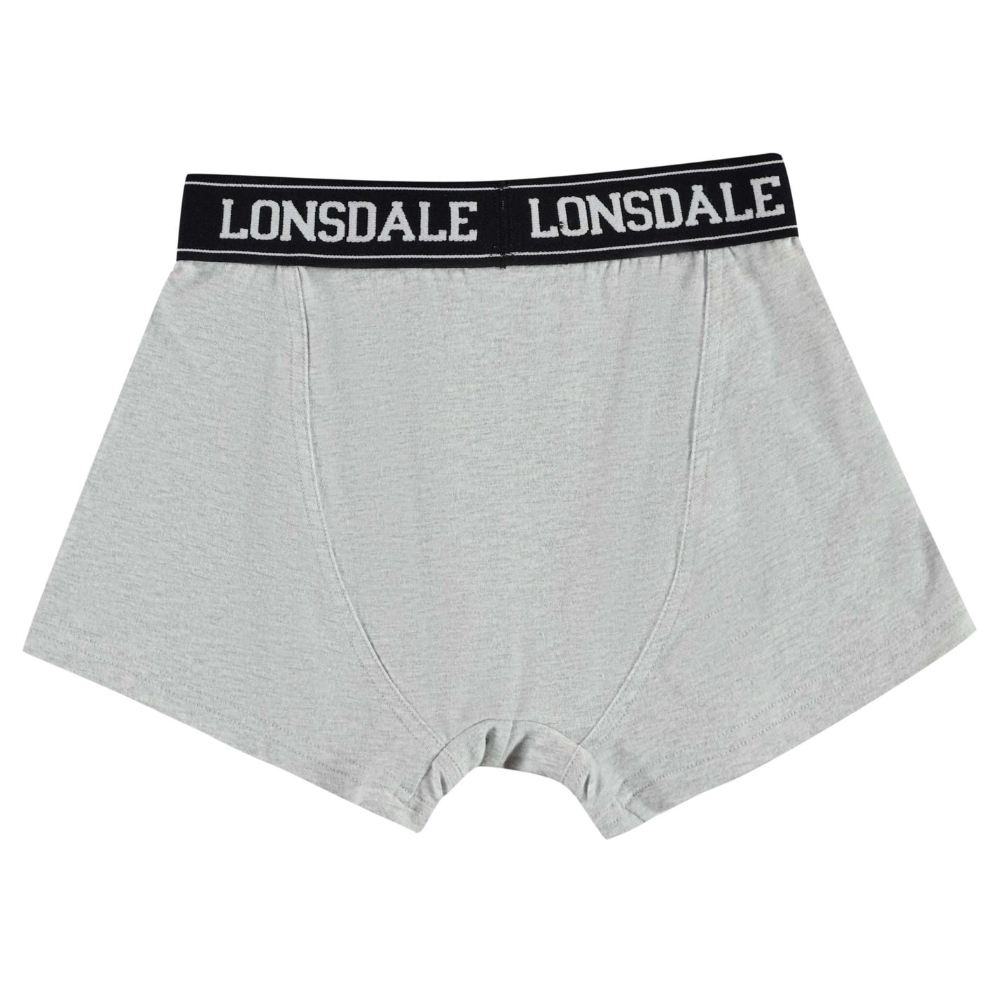 Lenjerie intima Pantalon scurt Combat Lonsdale 2 Pack copil baietel