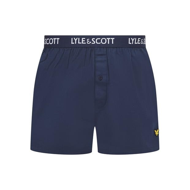 Lyle and Scott 2Pk Wvn Bxr Sn99