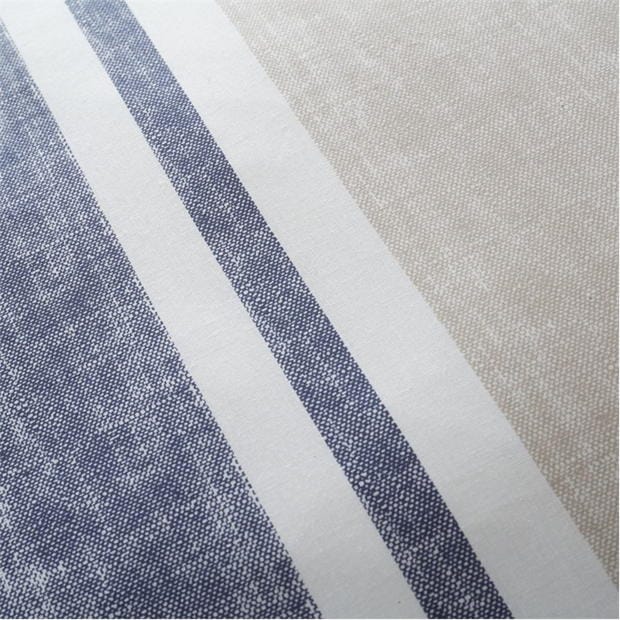 Catherine Lansfield Banded Stripe Reversible Duvet Cover Set