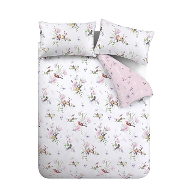 Catherine Lansfield Reversible Duvet Cover Set