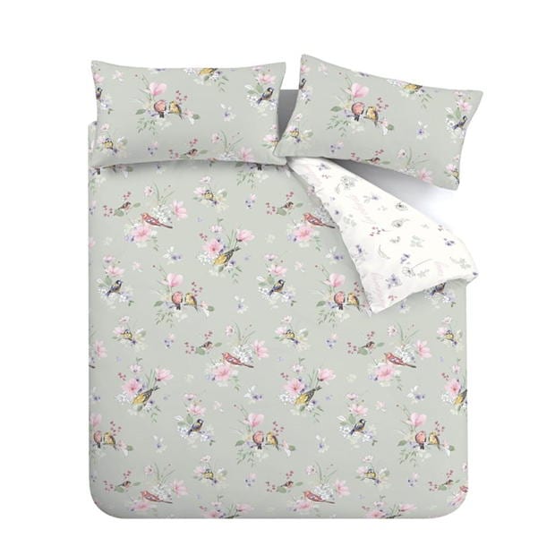 Catherine Lansfield Reversible Duvet Cover Set