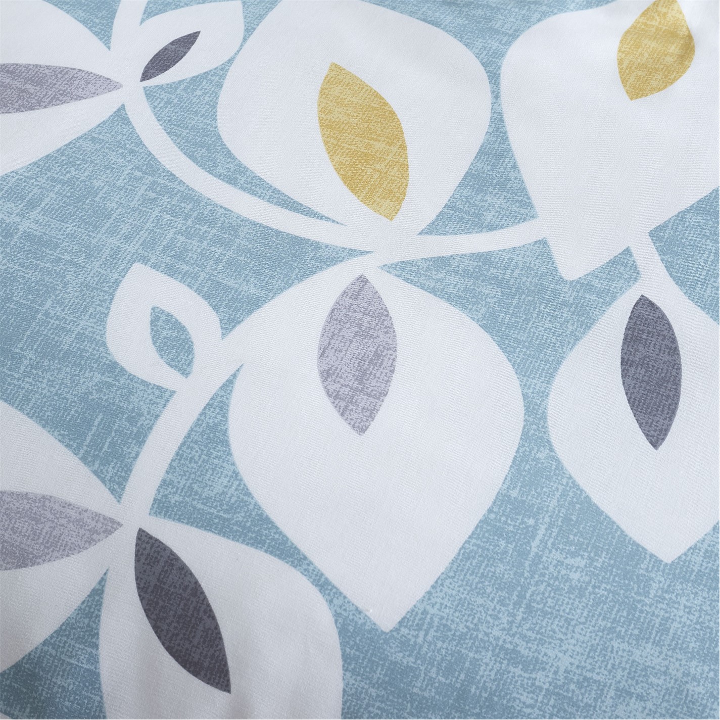 Catherine Lansfield Leaf Reversible Duvet Cover Set