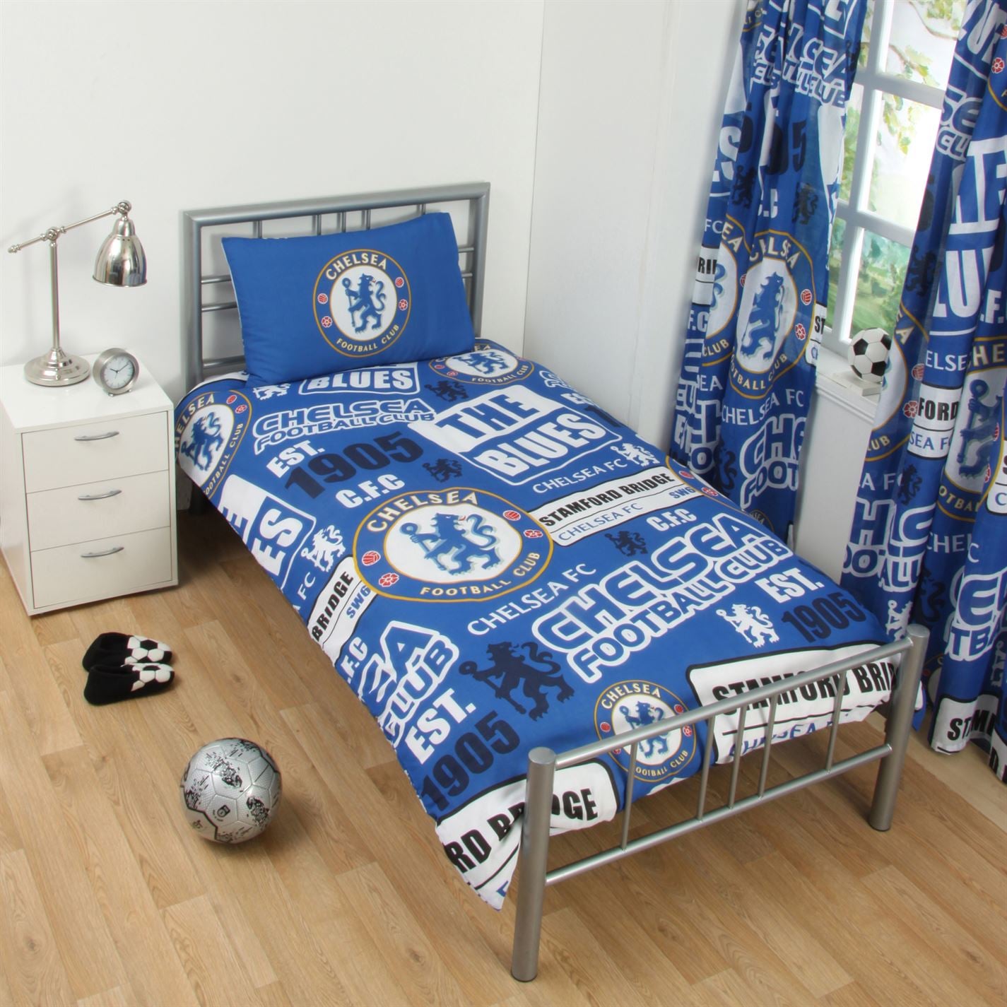 Minge Fotbal Team Single Duvet Set