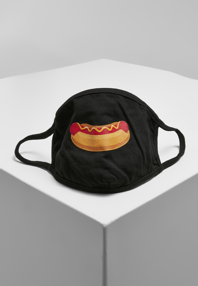 Burger and Hot Dog Face Mask 2-Pack Mister Tee