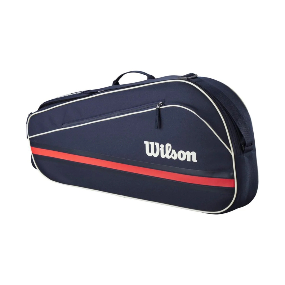 Geanta box Wilson Team 3PK tennis navy blue and red WR8039801001