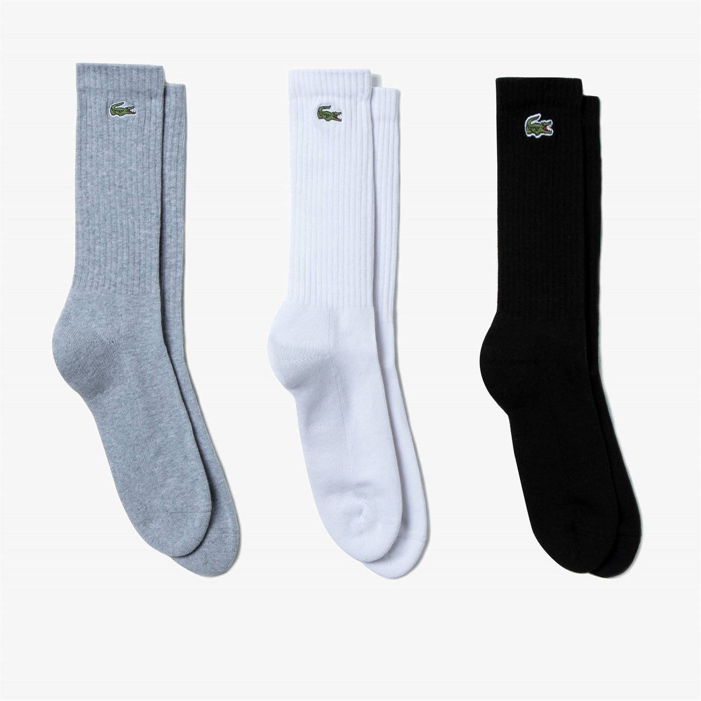 Soseta Lacoste 3 Pack Crew