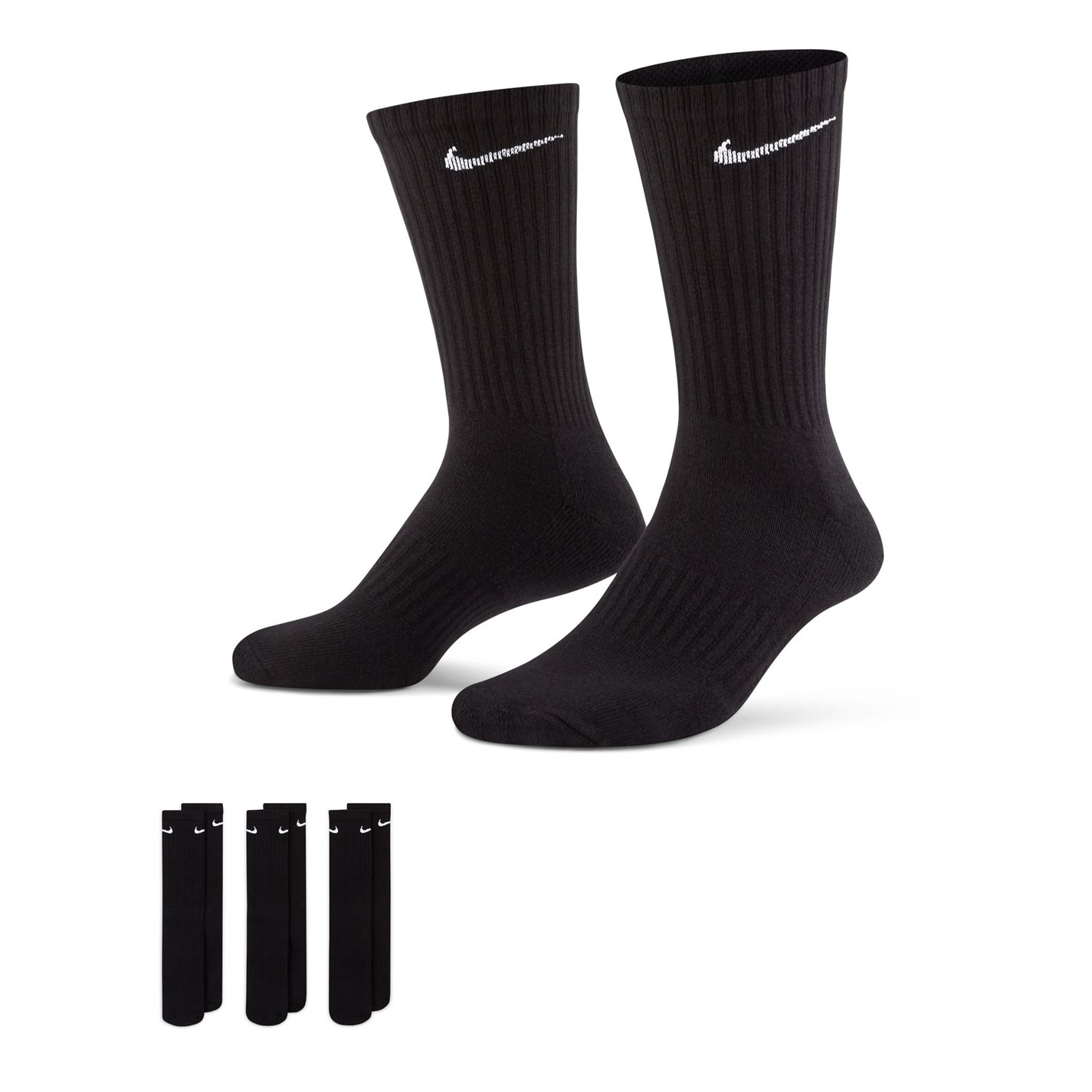 Soseta Nike Everyday 3 Pack Cotton Cushioned Crew Unisex