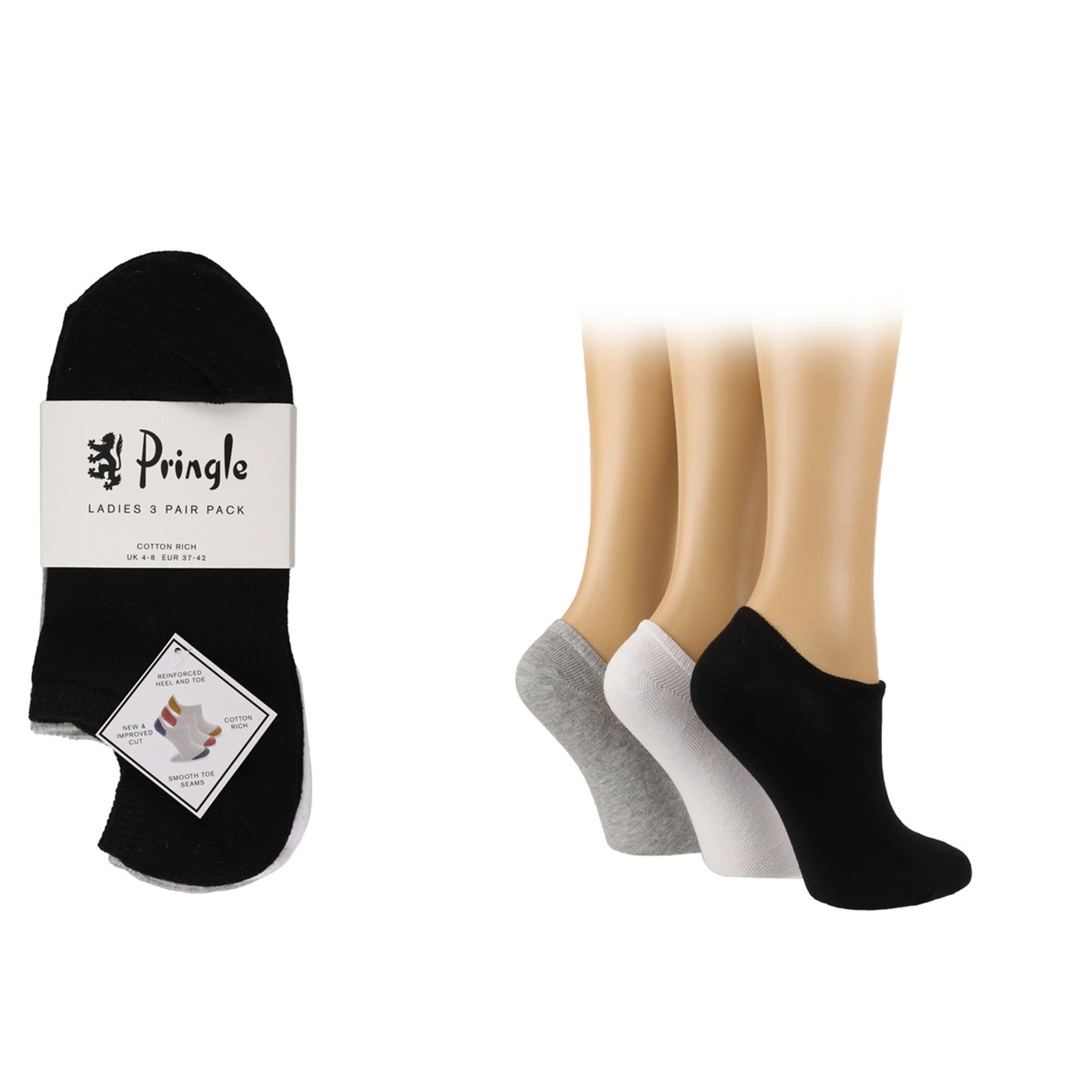 Soseta Pringle Secret 3 Pack dama